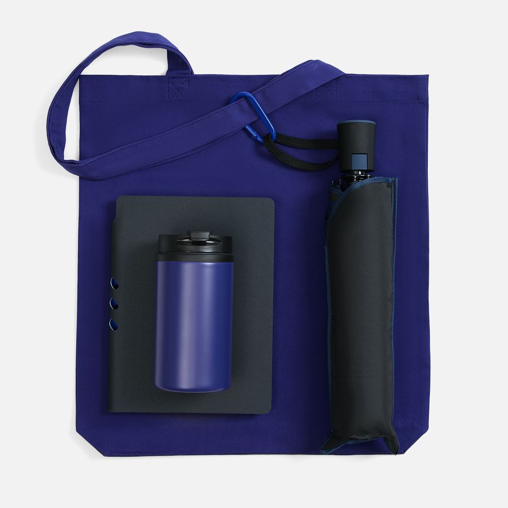 Набор Flexpen Black Walk, черный с синим / Миниатюра WWW (1000)