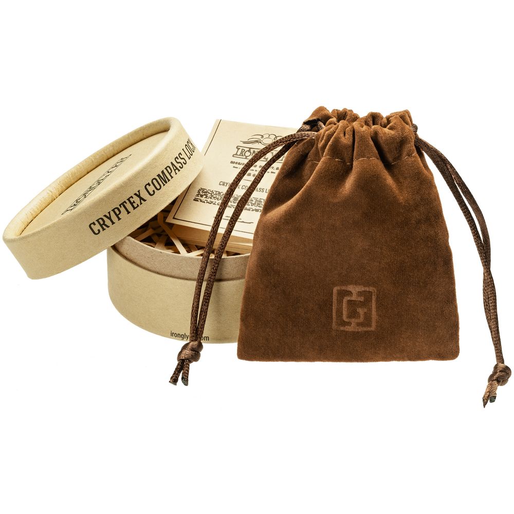 Флешка «Криптекс»® Compass Lock, 32 Гб / Миниатюра WWW (1000)