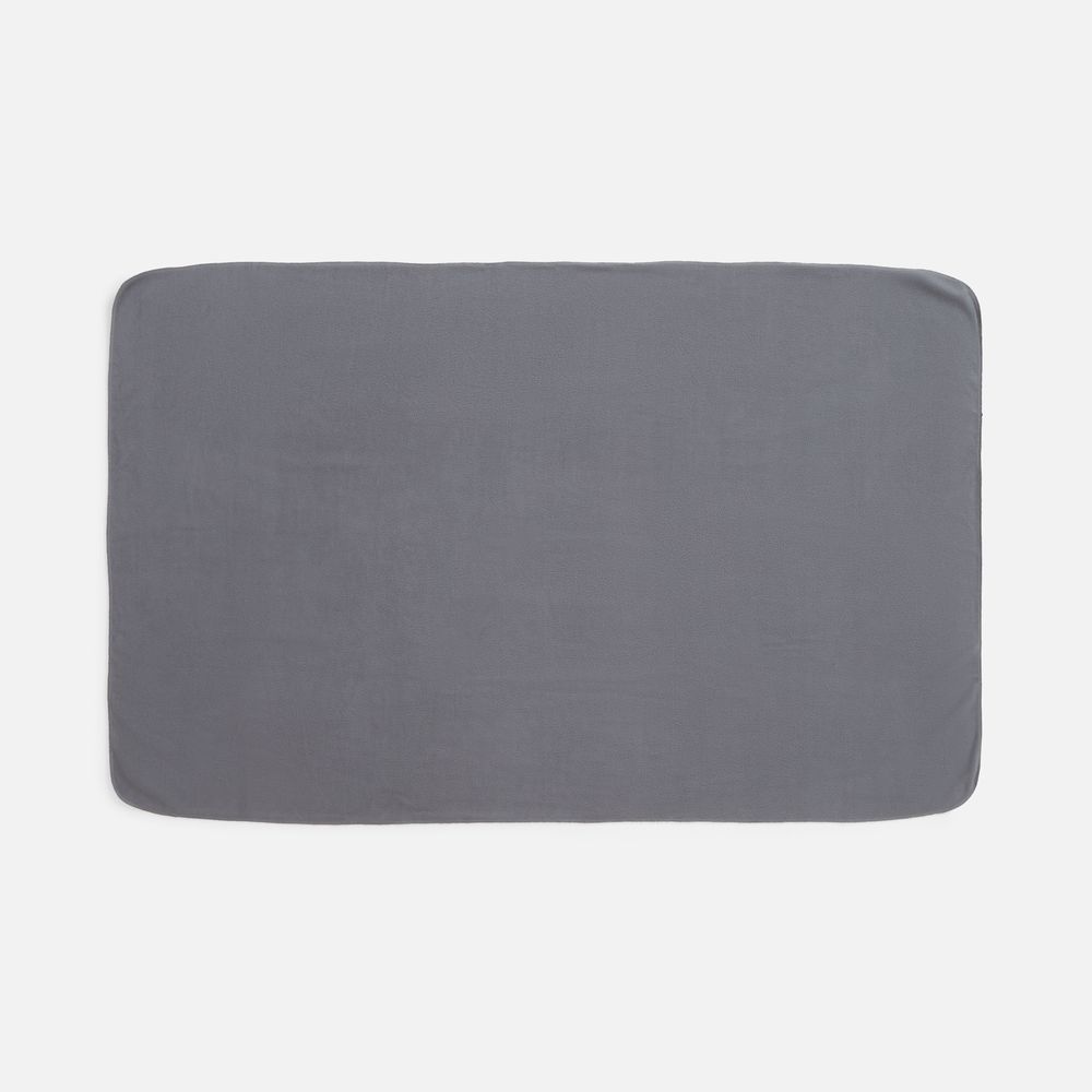 Флисовый плед Warm&Peace XL, серый / Миниатюра WWW (1000)