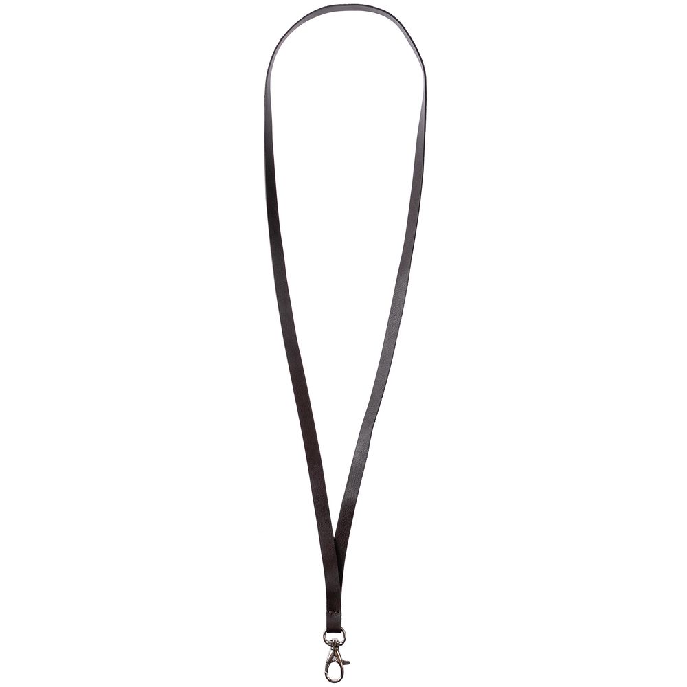 Лента для бейджа Leather Long / Миниатюра WWW (1000)