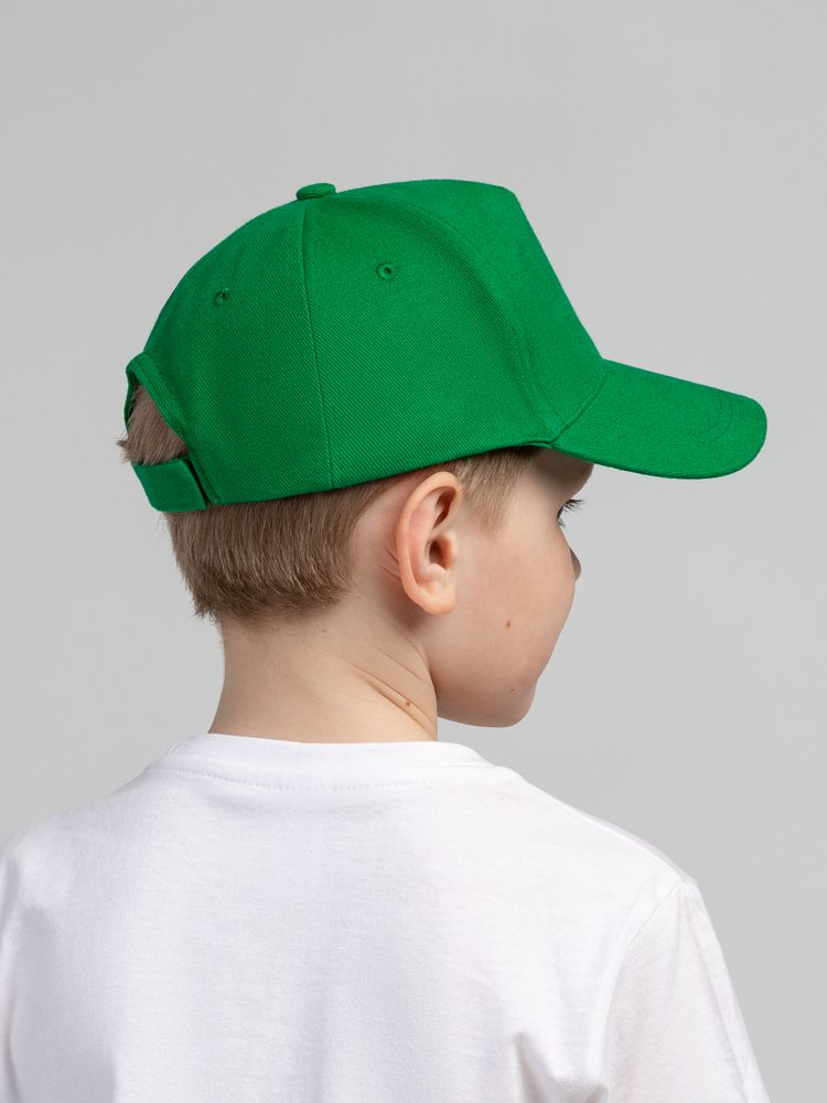 Бейсболка детская Standard Kids, зеленая / Миниатюра WWW (1000)