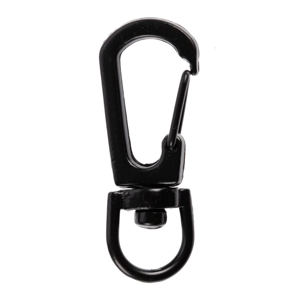 Застежка-карабин Snap Hook, S, черная / Миниатюра WWW (1000)