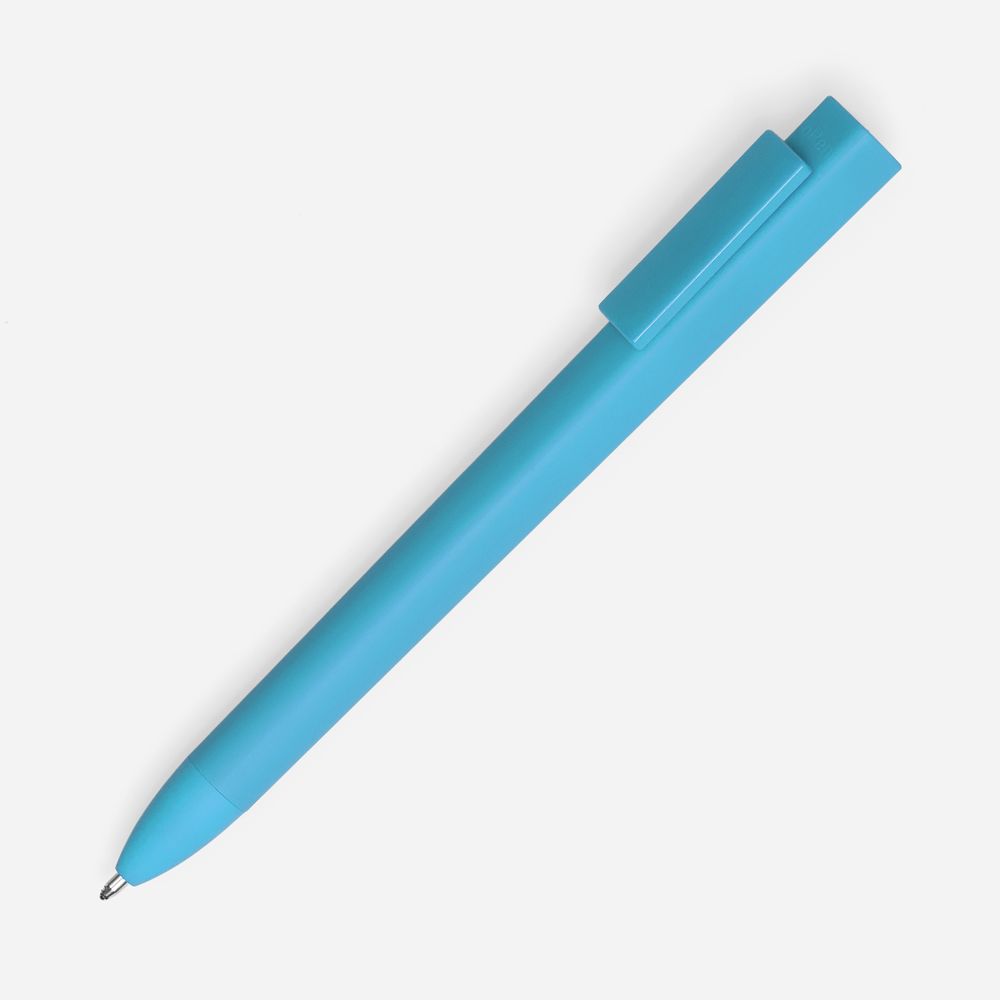 Ручка шариковая Swiper SQ Soft Touch, голубая / Миниатюра WWW (1000)