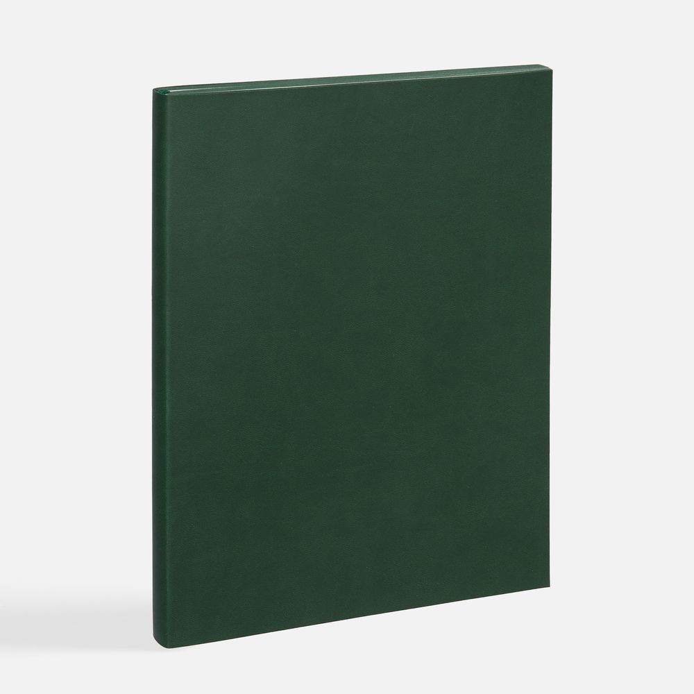 Ежедневник Flat Maxi, недатированный, зеленый, ver.2 / Миниатюра WWW (1000)