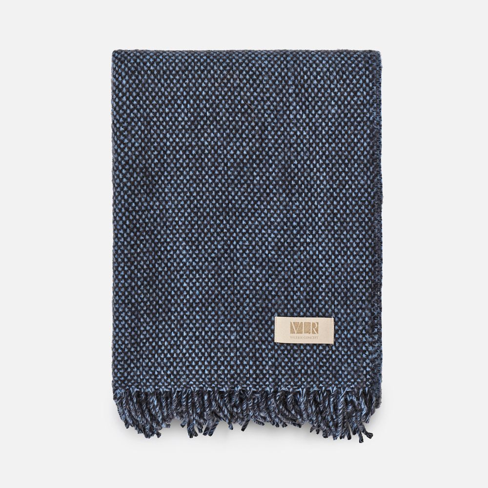 Плед Deepak, синий / Миниатюра WWW (1000)