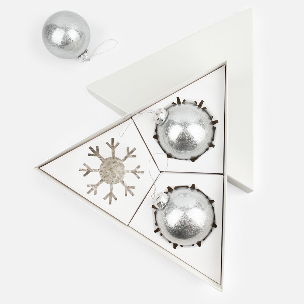 Набор Finery Trio, серебристый / Миниатюра WWW (1000)