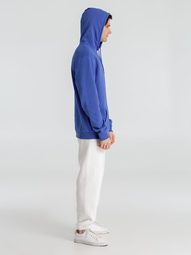 Толстовка с капюшоном унисекс Hoodie, ярко-синий меланж / Миниатюра WWW (1000)