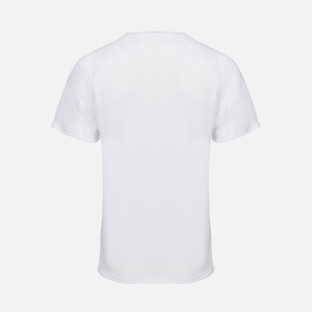 Футболка спортивная унисекс Vortex, белая / Миниатюра WWW (1000)