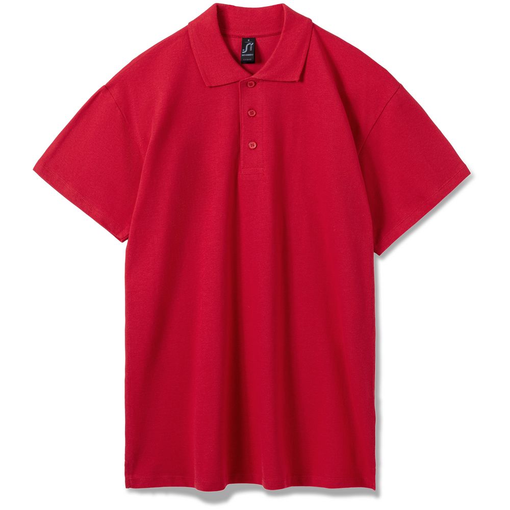 Рубашка поло мужская Summer 170, красная / Миниатюра WWW (1000)