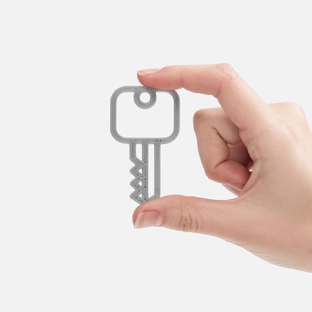 Подвеска Industry, 3D-печать на заказ, ключ / Миниатюра WWW (1000)