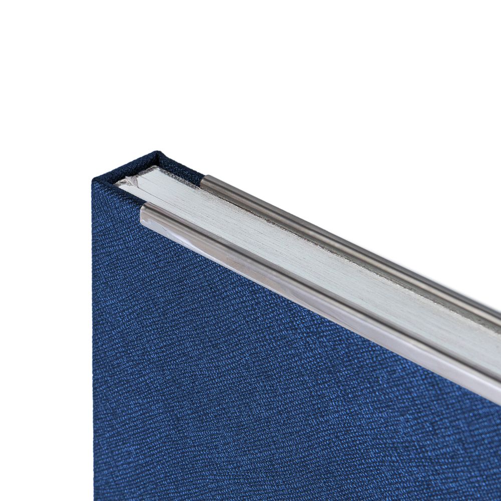 Ежедневник Frame Metal, недатированный, синий / Миниатюра WWW (1000)