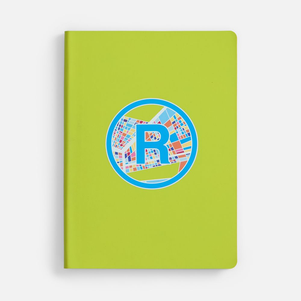 Ежедневник Flex Shall New, недатированный, светло-зеленый / Миниатюра нанесения (1000)