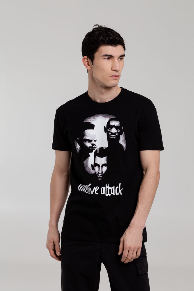 Футболка «Меламед. Massive Attack», черная / Миниатюра WWW (1000)