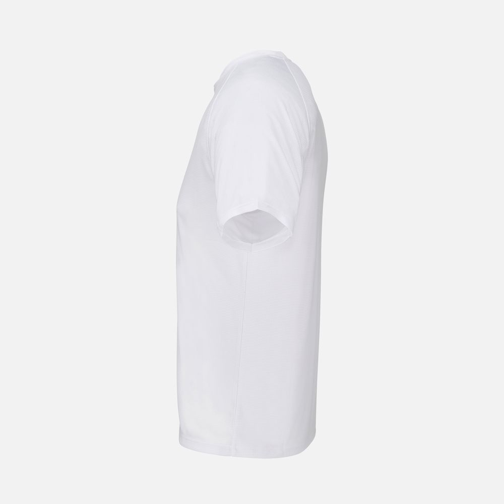 Футболка спортивная унисекс Vortex, белая / Миниатюра WWW (1000)