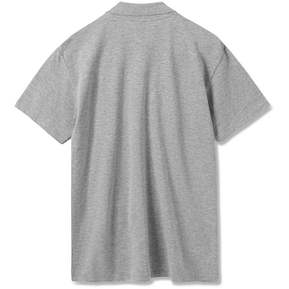 Рубашка поло мужская Summer 170, серый меланж / Миниатюра WWW (1000)