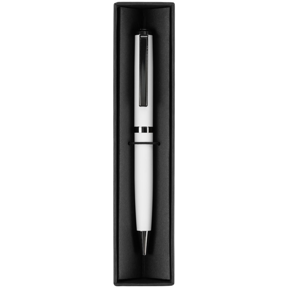 Ручка шариковая Inkish Gunmetal, белая / Миниатюра WWW (1000)