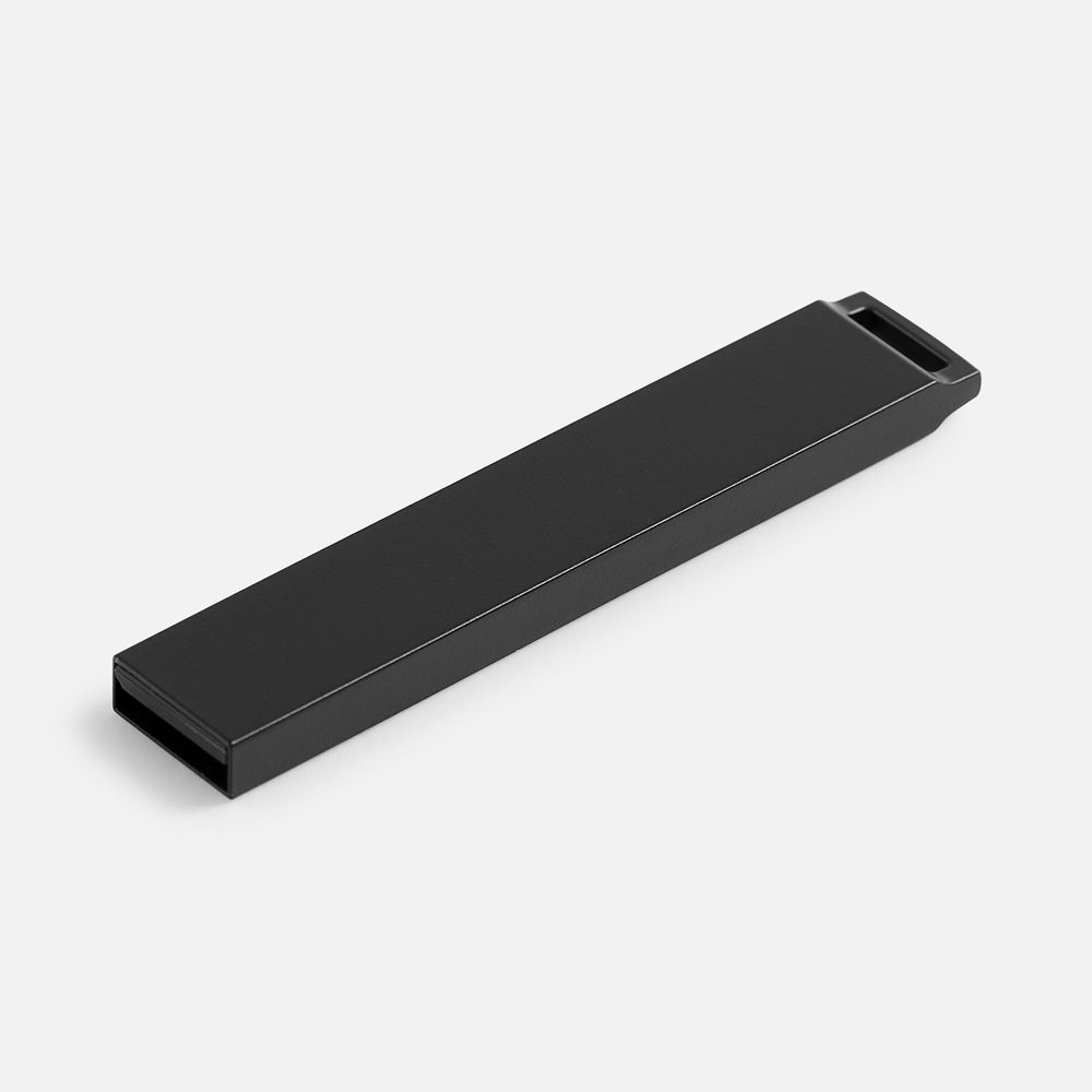 Флешка markBright Black с синей подсветкой, 32 Гб / Миниатюра WWW (1000)