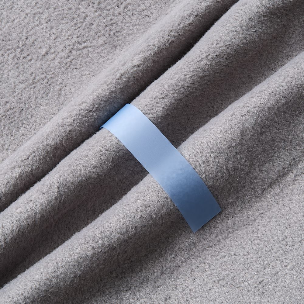 Лента силиконовая Biguna 20 S, прозрачная голубая, 10 см / Миниатюра WWW (1000)