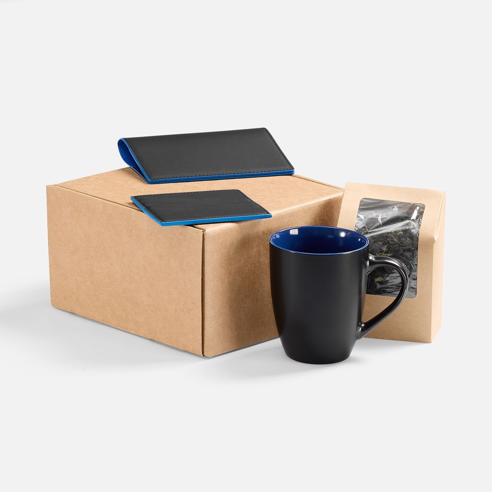 Набор Multimo Tea, черный с синим / Миниатюра WWW (1000)