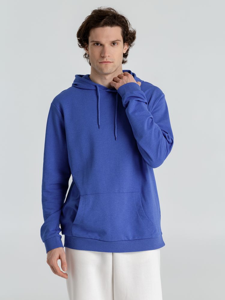 Толстовка с капюшоном унисекс Hoodie, ярко-синий меланж / Миниатюра WWW (1000)