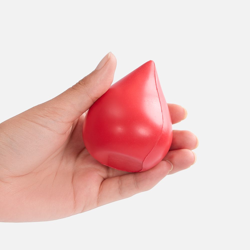 Антистресс «Капля», красный / Миниатюра WWW (1000)