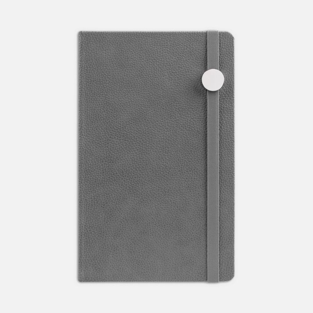 Ежедневник Nova Round, недатированный, серый / Миниатюра WWW (1000)