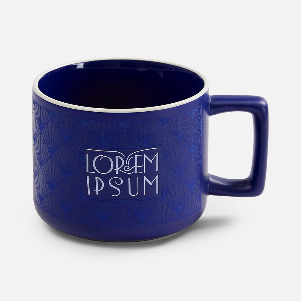 Чашка Fusion, ver.2, синяя / Миниатюра нанесения (1000)