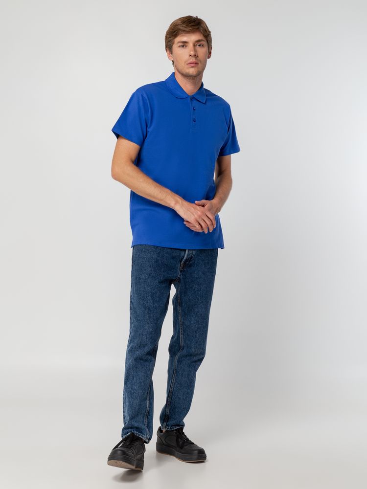 Рубашка поло мужская Spring 210, ярко-синяя (royal) / Миниатюра WWW (1000)