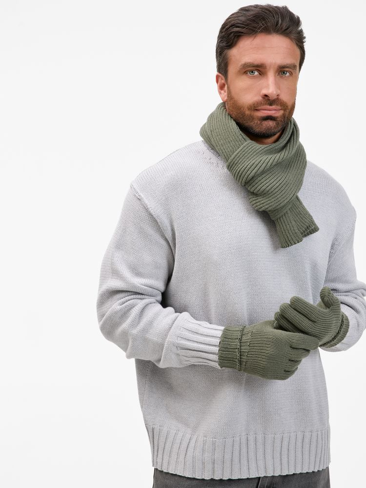 Перчатки Catch Match, зеленые (полынь) / Миниатюра WWW (1000)