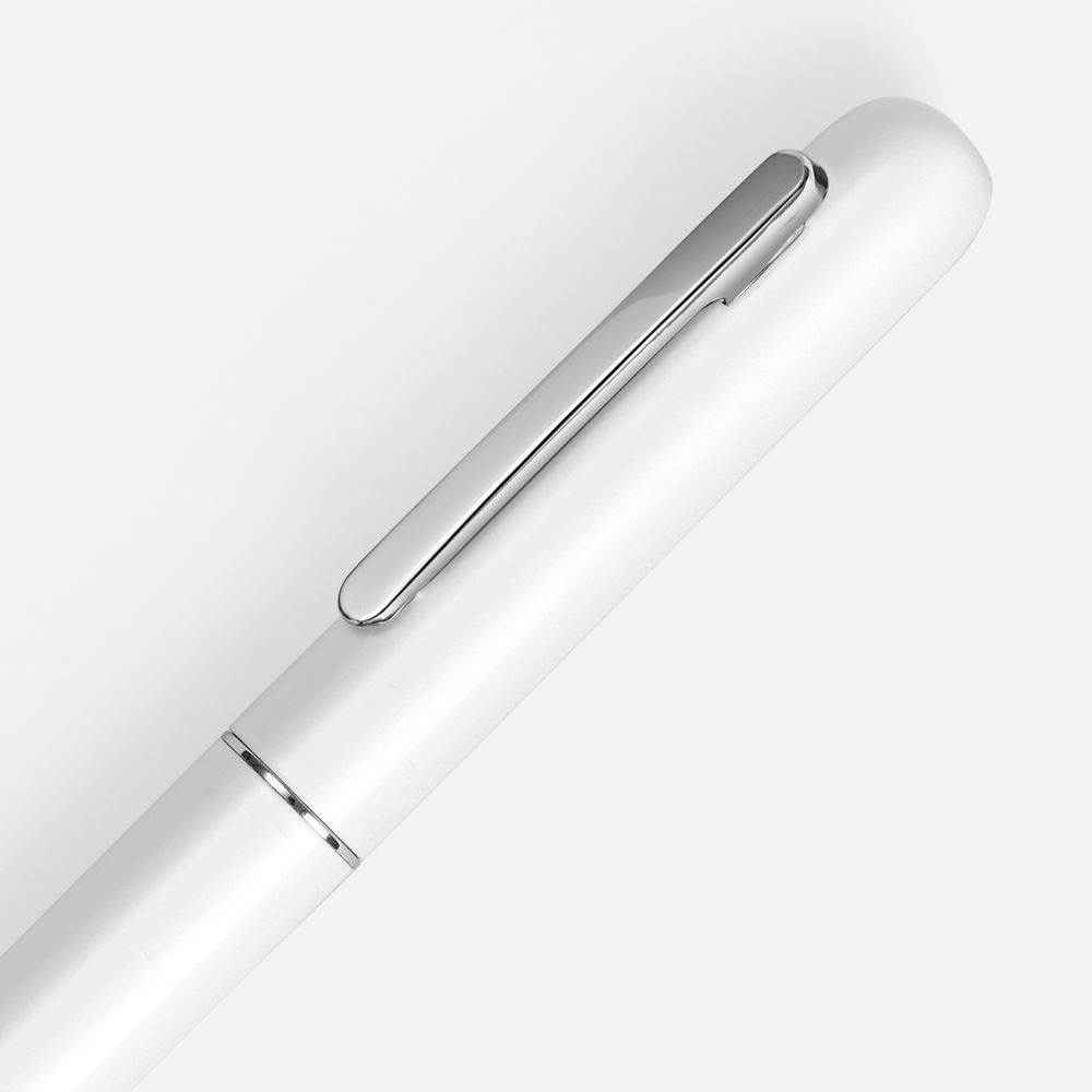 Ручка шариковая Scribo, матовая белая / Миниатюра WWW (1000)