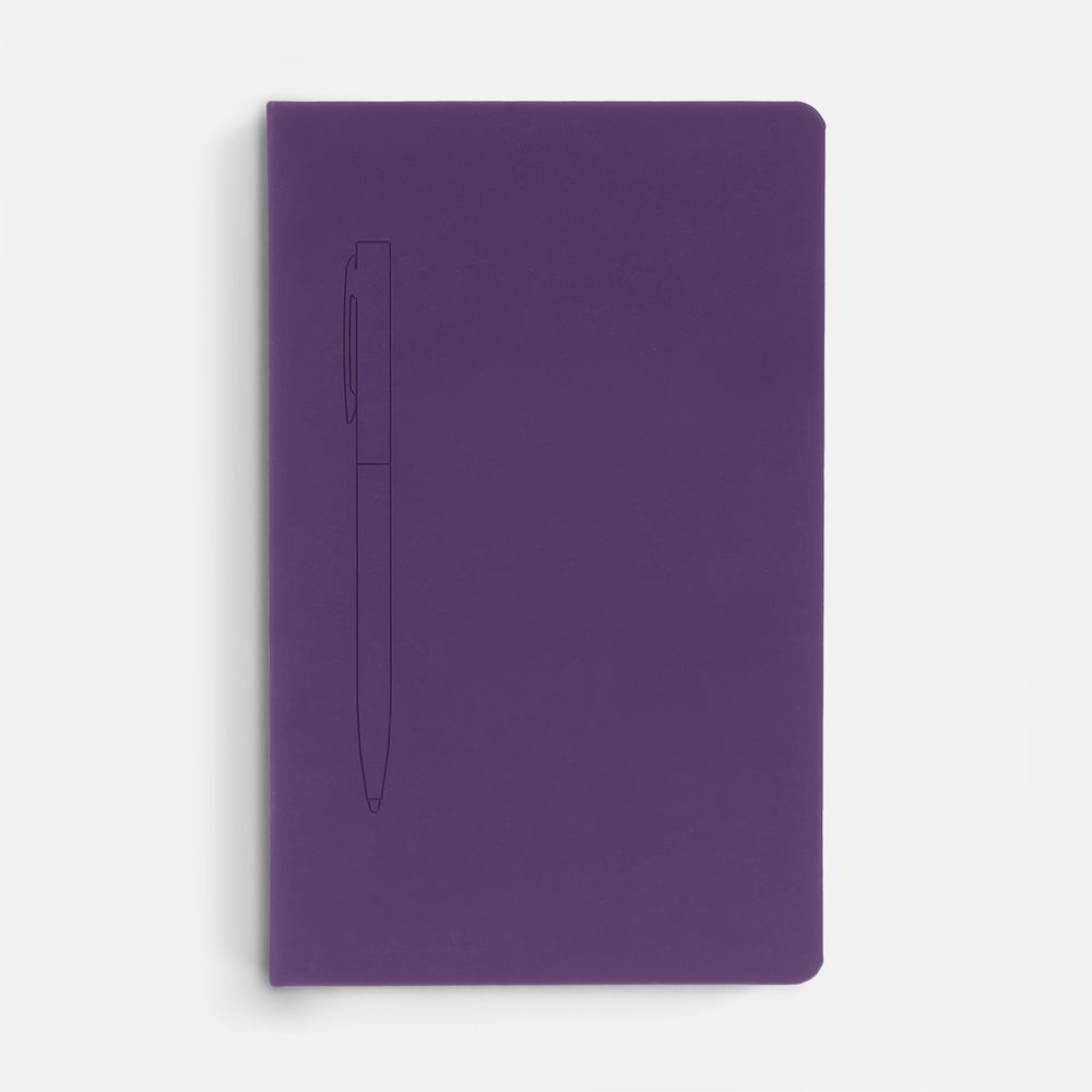 Ежедневник Magnet Shall, недатированный, фиолетовый / Миниатюра WWW (1000)