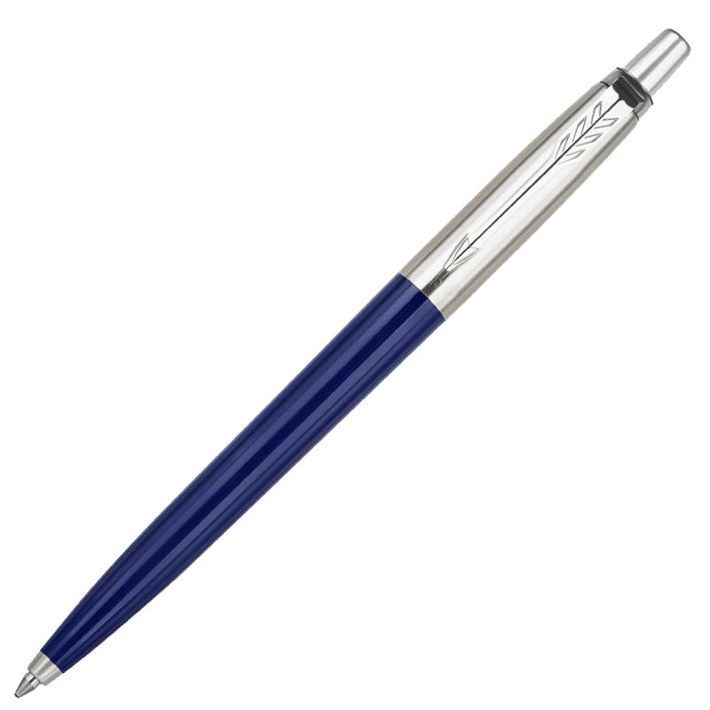 Ручка шариковая Parker Jotter Originals Navy Blue Chrome CT, темно-синяя / Миниатюра WWW (1000)