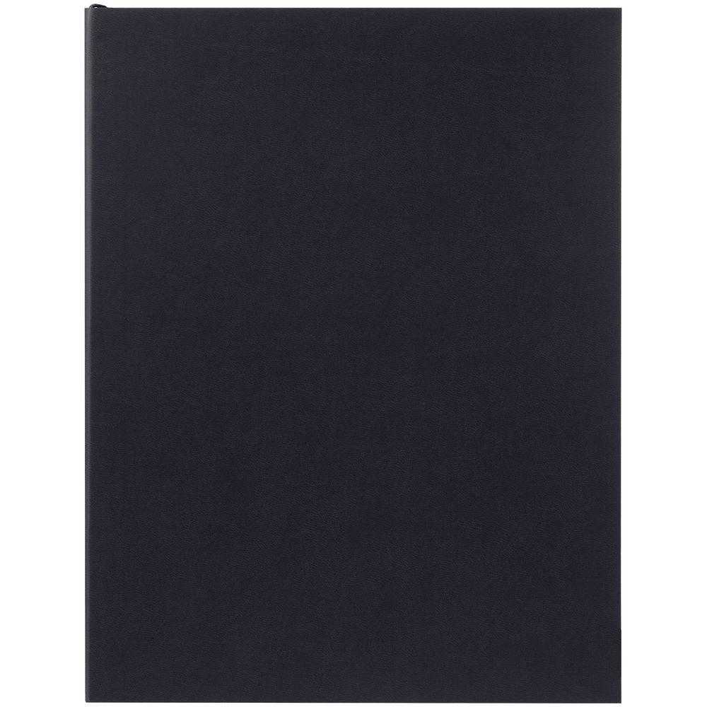 Ежедневник Flat Maxi, недатированный, черный / Миниатюра WWW (1000)