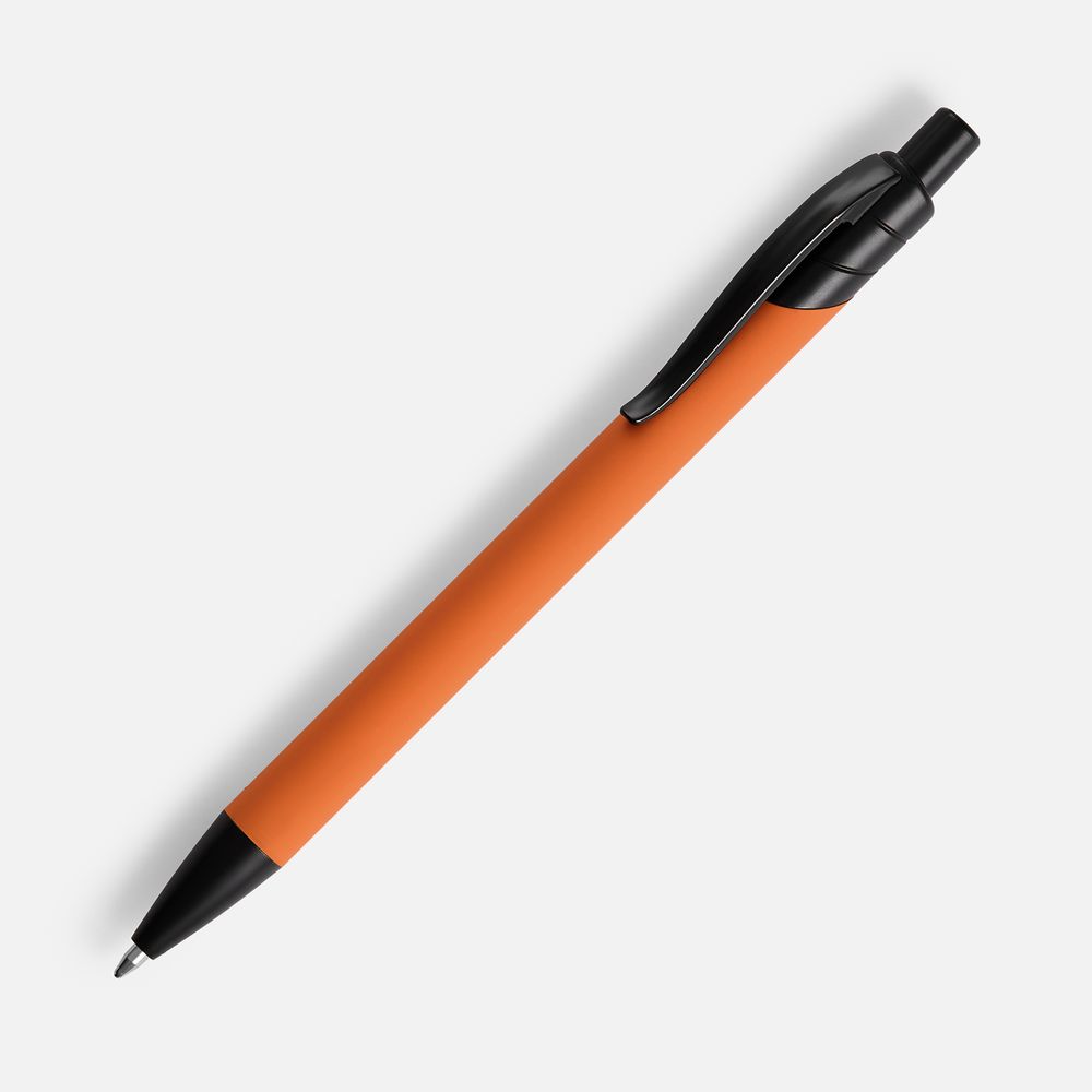Ручка шариковая Undertone Black Soft Touch, оранжевая / Миниатюра WWW (1000)