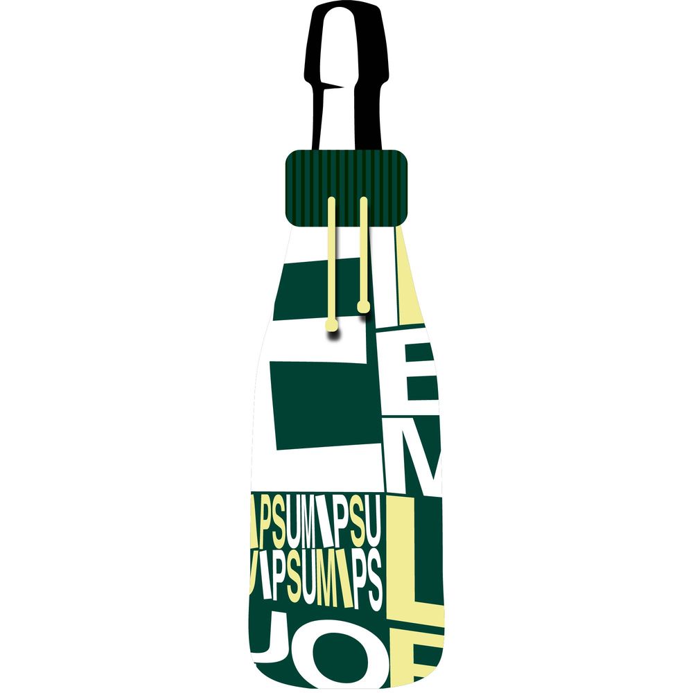 Чехол на бутылку на заказ Botti Net, акрил / Миниатюра WWW (1000)