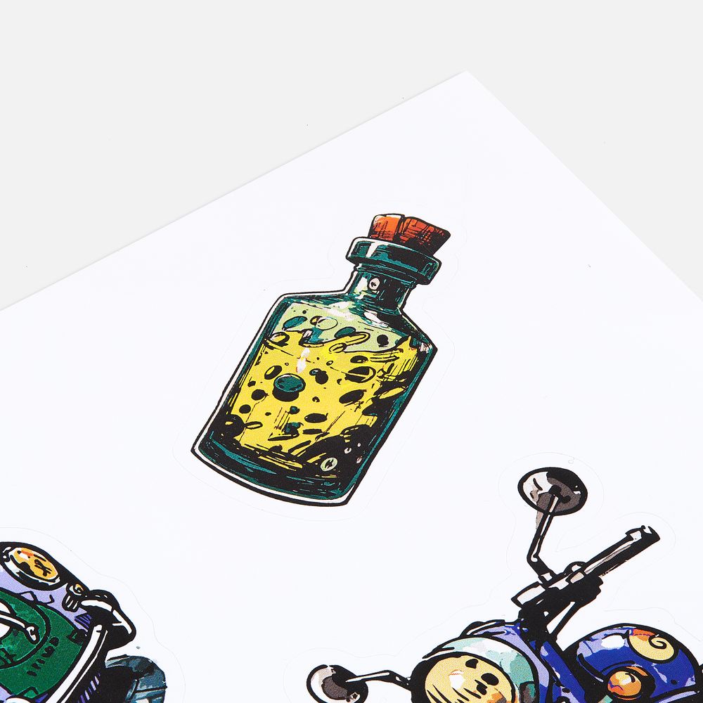 Стикерпак бумажный Thematic, 23 февраля / Миниатюра WWW (1000)