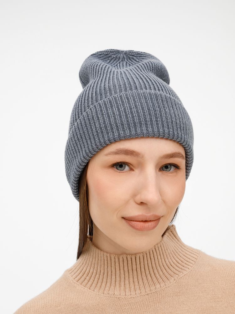 Шапка Nobilis Mono, серая (стальная) / Миниатюра WWW (1000)