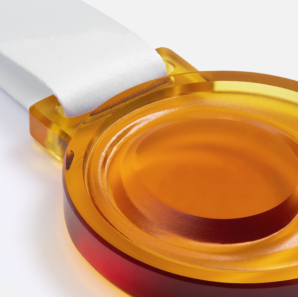 Медаль Glassglow, оранжевая / Миниатюра WWW (1000)