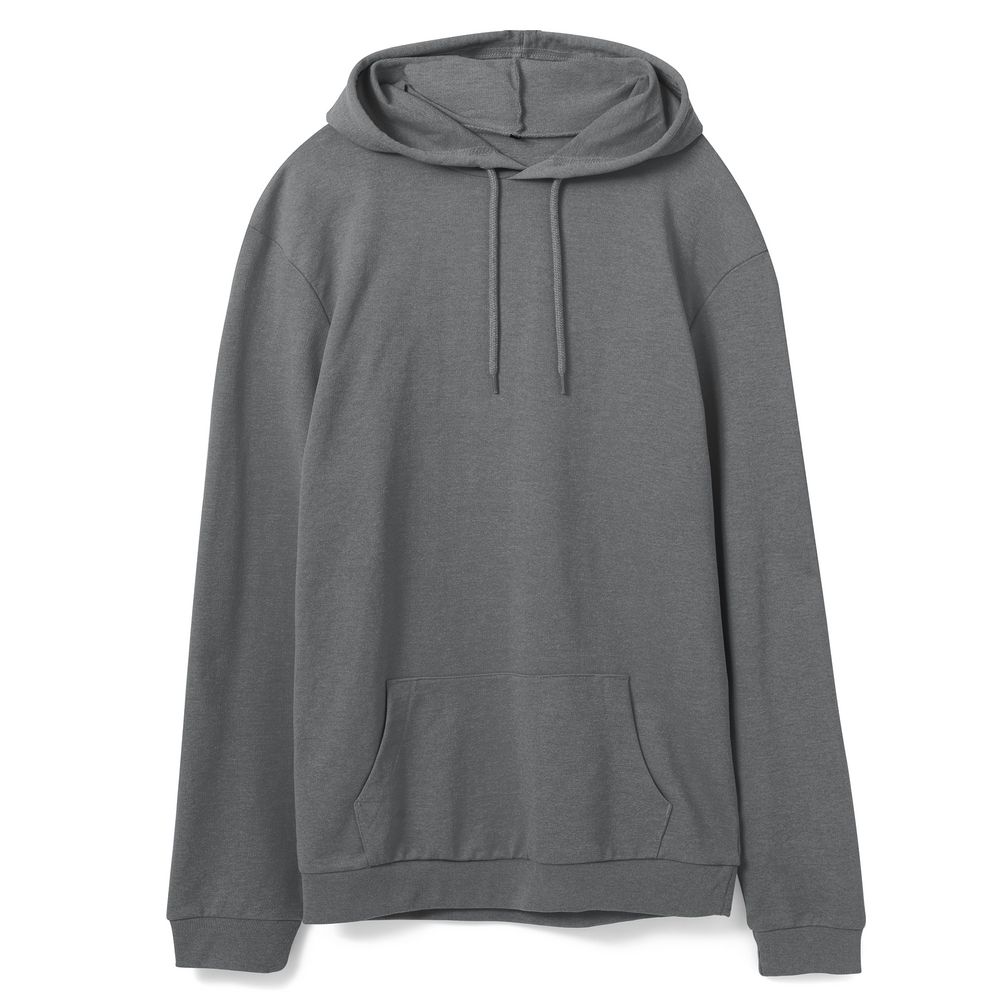 Толстовка с капюшоном унисекс Hoodie, серая (стальная) / Миниатюра WWW (1000)
