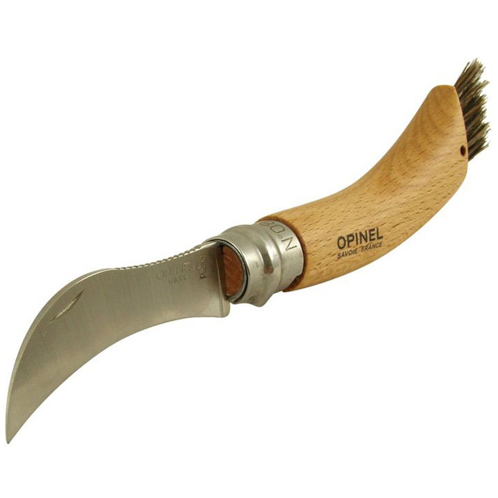 Нож грибника Opinel № 8, бук / Миниатюра WWW (1000)