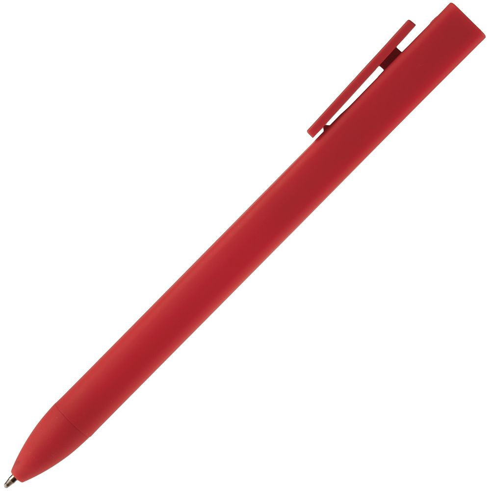Ручка шариковая Swiper SQ Soft Touch, красная / Миниатюра WWW (1000)
