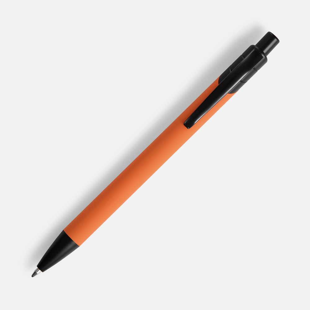 Ручка шариковая Undertone Black Soft Touch, оранжевая / Миниатюра WWW (1000)