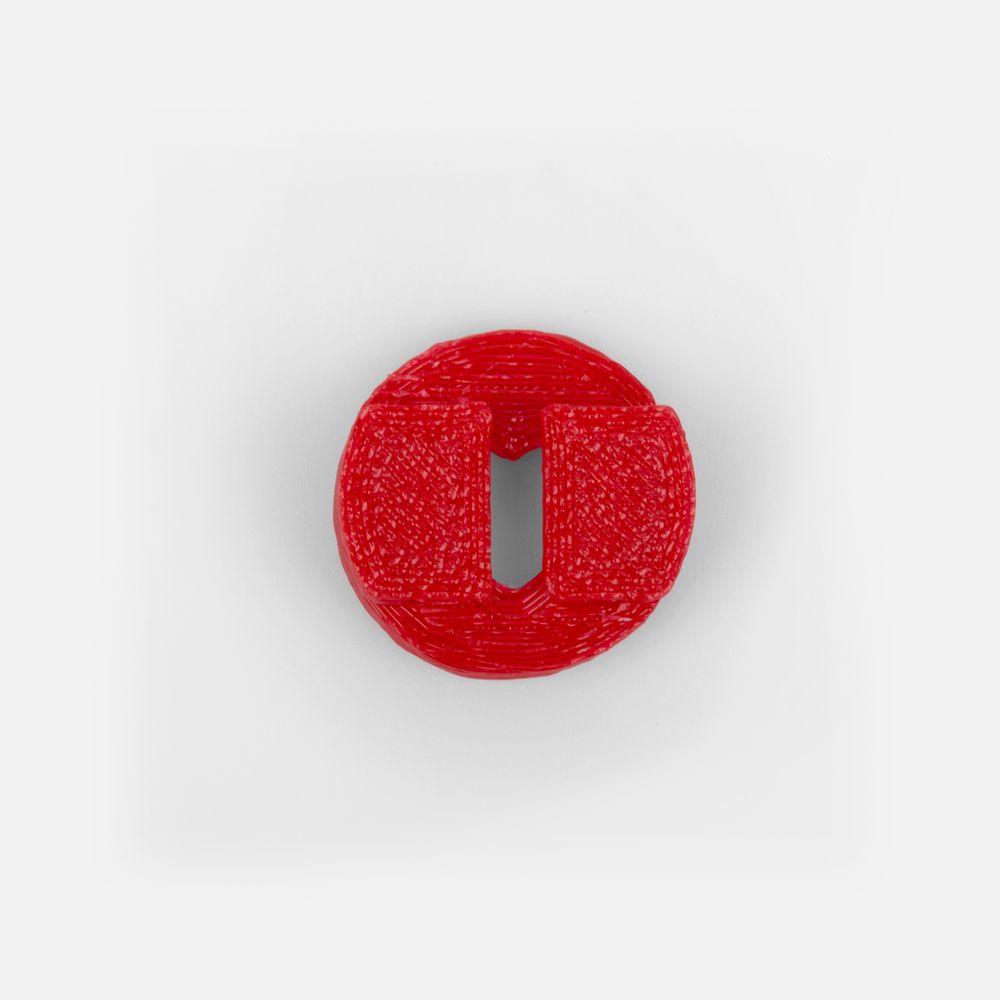 Шильдик на резинку Impreso, 3D-печать на заказ, сердце / Миниатюра WWW (1000)