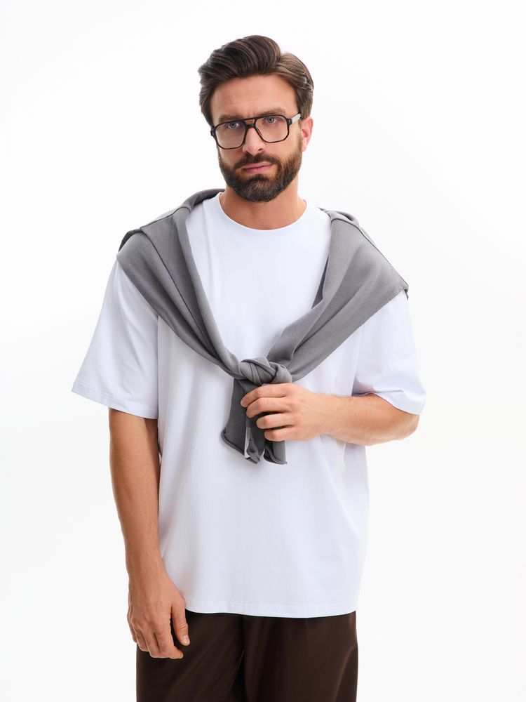 Футболка оверсайз Kangas, белая / Миниатюра WWW (1000)