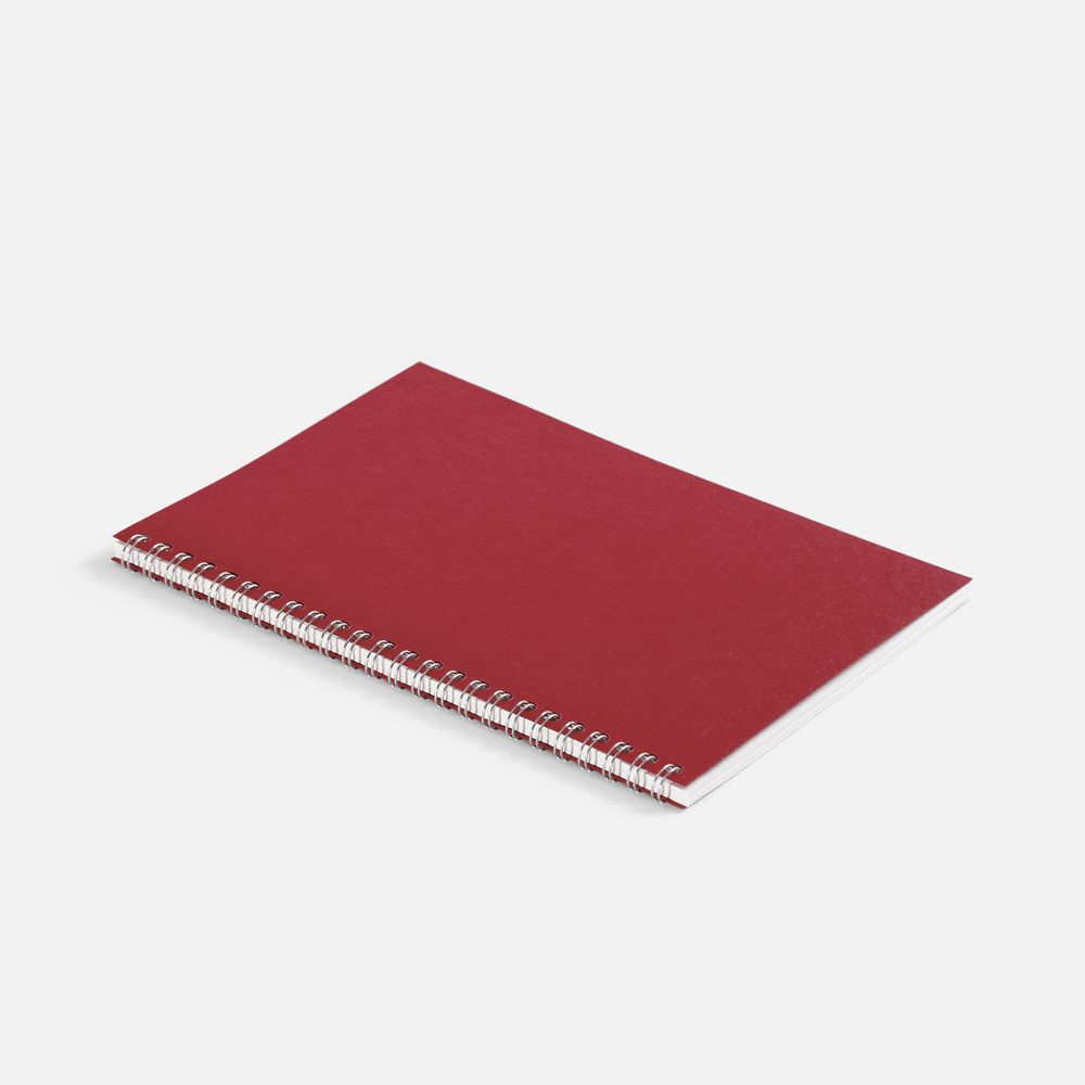 Блокнот Salvador в клетку, красный ver.2 / Миниатюра WWW (1000)