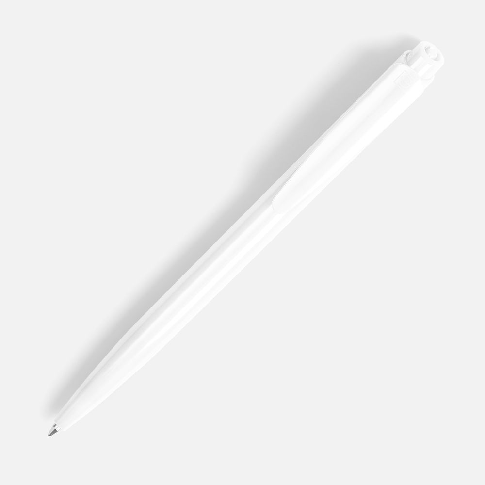 Ручка шариковая Senator Dart Polished, белая / Миниатюра WWW (1000)