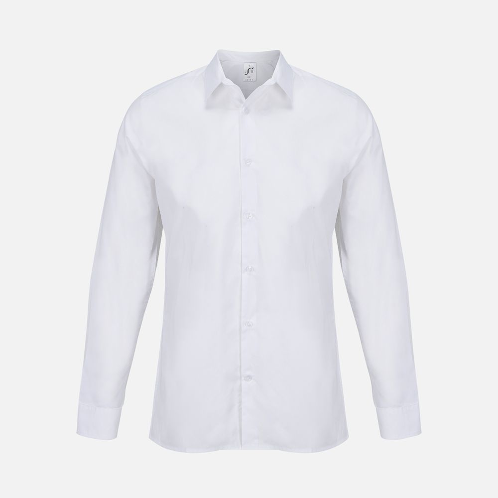 Рубашка мужская Bailey, белая / Миниатюра WWW (1000)