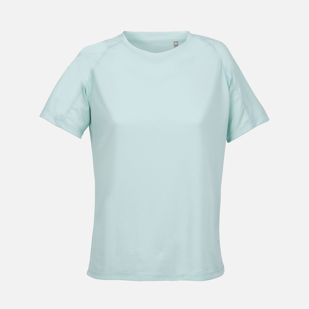 Футболка спортивная женская Vortex Women, зелено-голубая / Миниатюра WWW (1000)