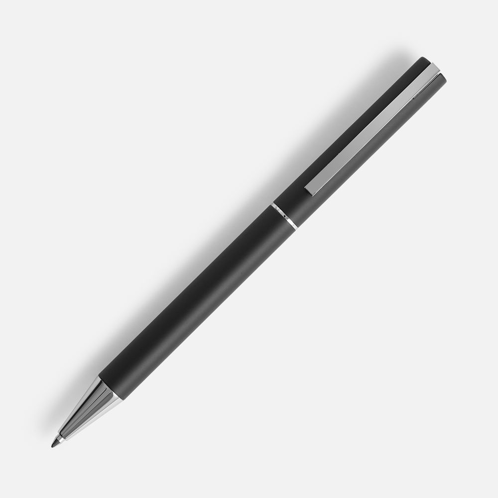Ручка шариковая Blade Soft Touch, черная / Миниатюра WWW (1000)