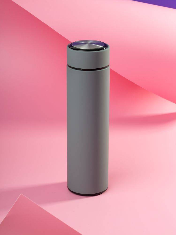 Термос с ситечком Percola, серый / Миниатюра WWW (1000)